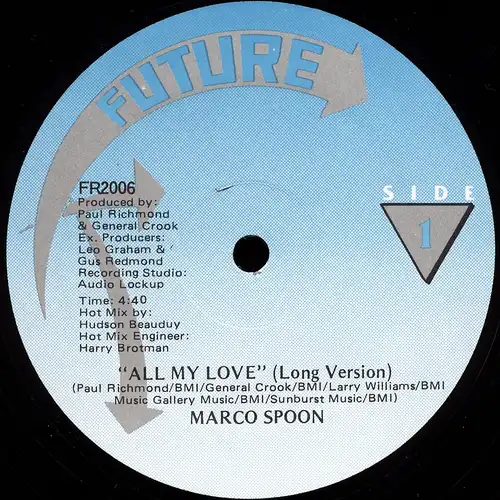 Spoon, Marco - All My Love [12&quot; Maxi]