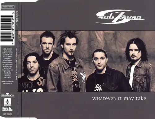 Sub7even - Whatever It May Take [CD-Single]