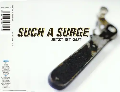 Such A Surge - Jetzt Ist Gut [CD-Single]