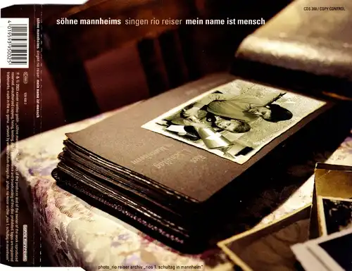 Söhne Mannheims - Mein Name Ist Mensch [CD-Single]