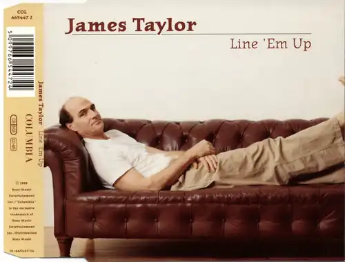 Taylor, James - Line &#039; Em Up [CD-Single]