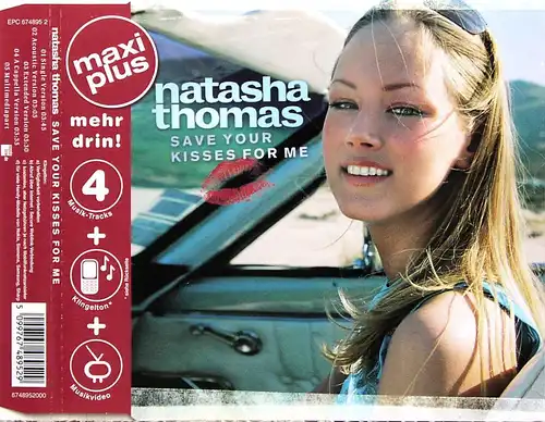 Thomas, Natasha - Save Your Kisses For Me [CD-Single]