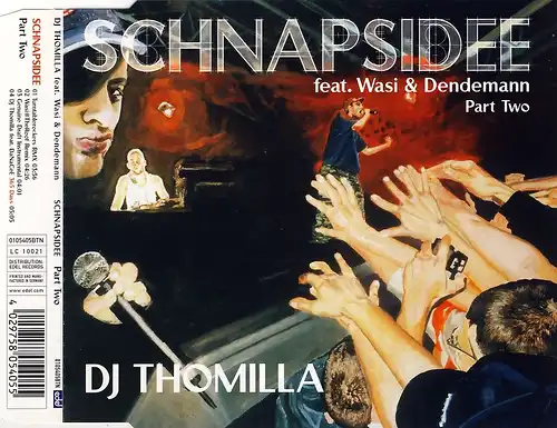 Thomilla - Schnapsidee [CD-Single]