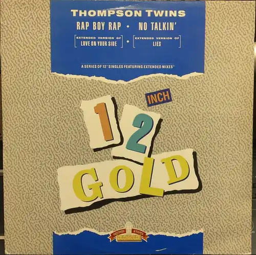 Thompson Twins - Love On Your Side (Rap Boy Rap)/ Lies (No Talking) [12&quot; Maxi]