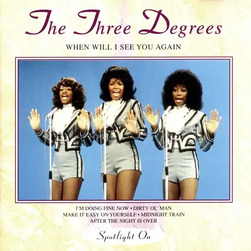 Three Degrees - When Will I See You Again [CD]