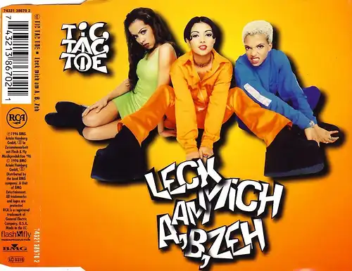 Tic Tac Toe - Leck Mich Am A, B, Zeh [CD-Single]