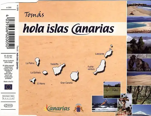 Tomas - Hola Islas Canarias [CD-Single]
