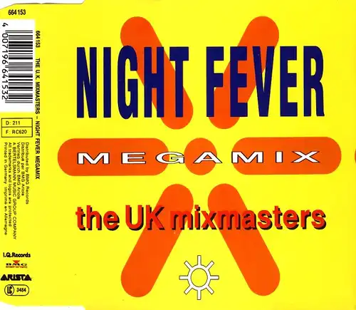 UK Mixmasters - Night Fever Megamix [CD-Single]