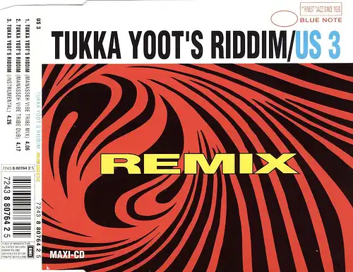 US 3 - Tukka Yoot's Riddim [CD-Single]
