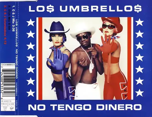 Umbrellos - No Tengo Dinero [CD-Single]