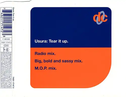 Usura - Tear It Up [CD-Single]