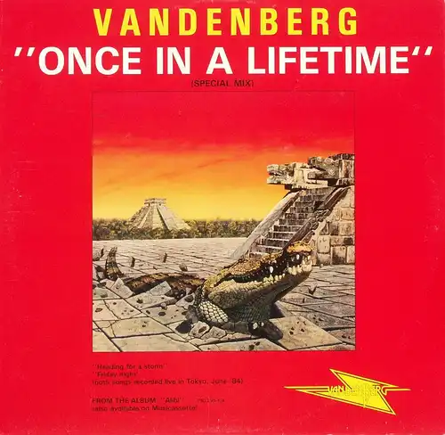 Vandenberg - Once In A Lifetime [12" Maxi]