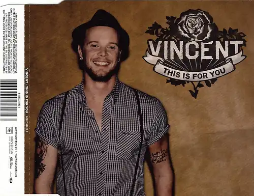 Vincent - This Is For You [CD-Single]