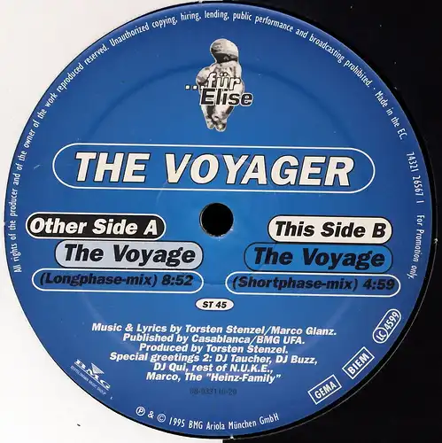 Voyager - The Voyage [12" Maxi]
