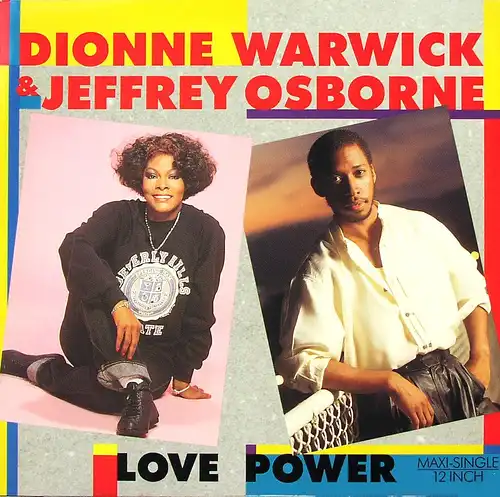 Warwick, Dionne & Jeffrey Osborne - Love Power [12" Maxi]
