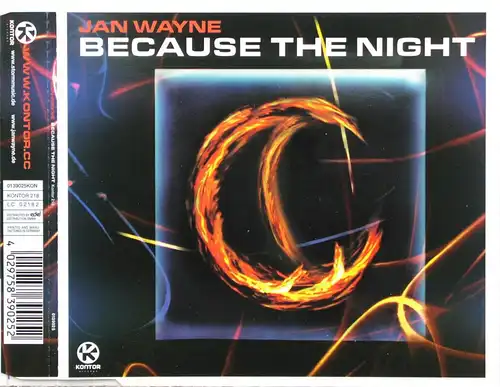 Wayne, Jan - Because The Night [CD-Single]