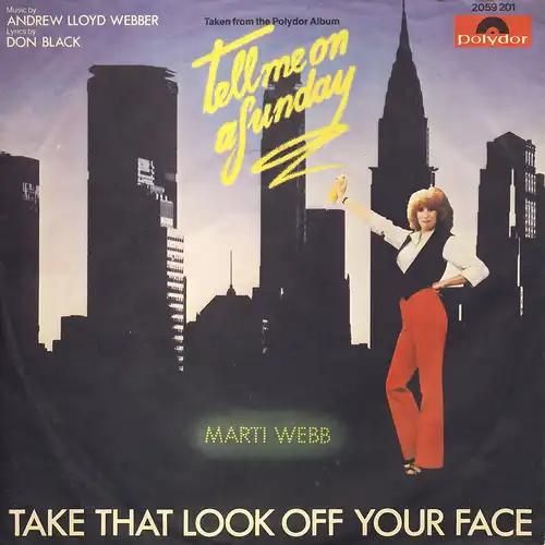 Webb, Marti - Take That Look Off Your Face [7" Single]
