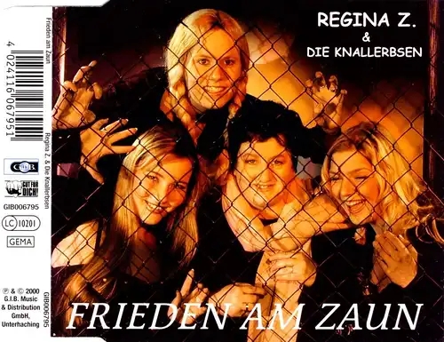 Regina & Les morveux - La paix à la clôture [CD-Single]