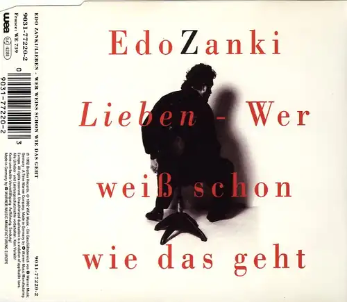 Zanki, Edo - Lieben- Wer Weiss Schon Wie Das Geht [CD-Single]