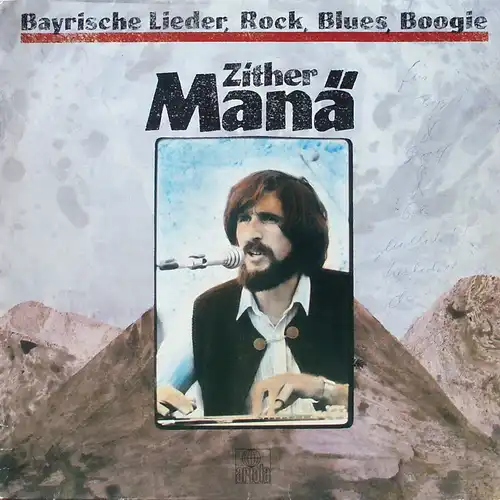 Zither-Mana - chansons bavaroises, rock, blues, boogie [LP]