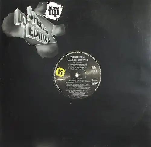 Zoom, Zarah - Somebody Else&#039; s Guy [12&quot; Maxi]