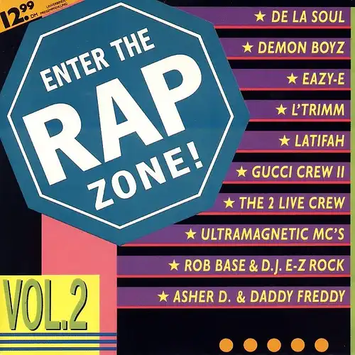 Various - Enter The Rap Zone Vol. 2 [CD]