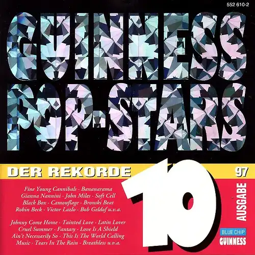 Various - Guinness Pop-Stars Der Rekorde 10. Ausgabe 97 [CD]