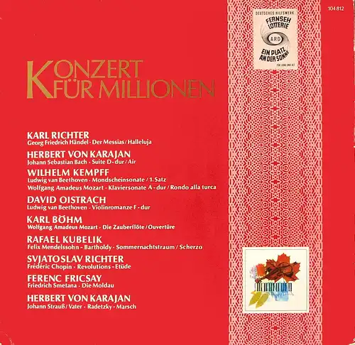 Various - Konzert Für Millionen [LP]