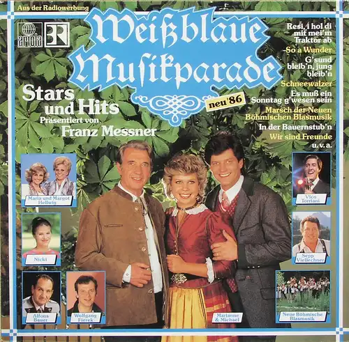 Various - Weißblaue Musikparade [LP]
