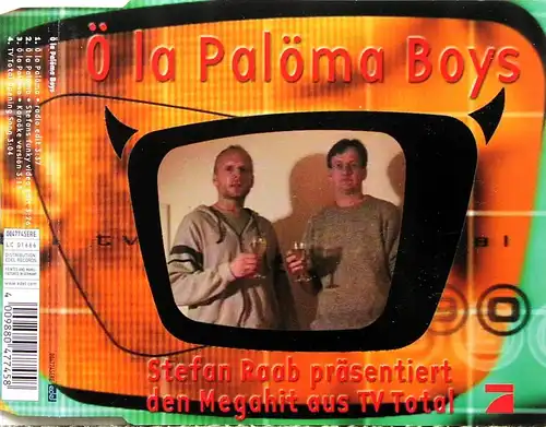Ö La Palöma Boys - Ö L' Paléma [CD-Single]