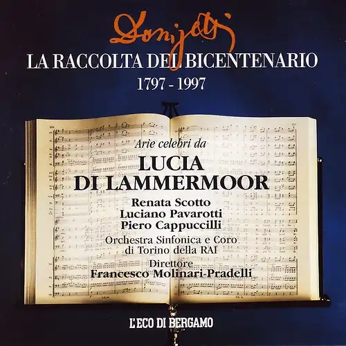 DONIZetti, Gaetano - Lucia Di Lammermoor [CD]