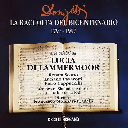 Donizetti, Gaetano - Lucia Di Lammermoor [CD]