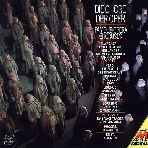 Various - Die Chöre Der Oper - Famous Opera Choruses [CD]