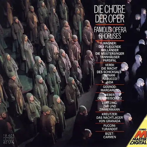 Various - Les chœurs de l'opéra - Famous Opera Choruses [CD]
