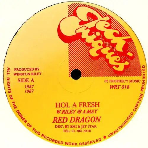 Red Dragon / Super Black - Obtenir une Fresh / Nowadays Girls [12&quot; Maxi]