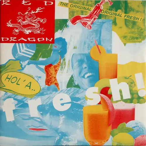 Red Dragon / Super Black - Hol A Fresh / Nowadays Girls [12" Maxi]