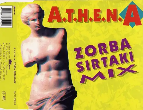 ATHENA - Zorba [CD-Single]