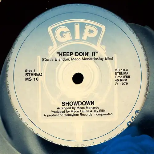 Showdown - Keep Doin&#039; It [12&quot; Maxi]
