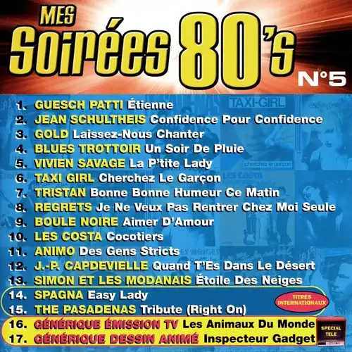 Various - Mes Soirées 80's No 5 [CD]