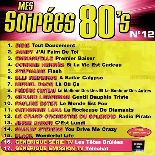 Various - Mes Soirées 80&#039;s No 12 [CD]