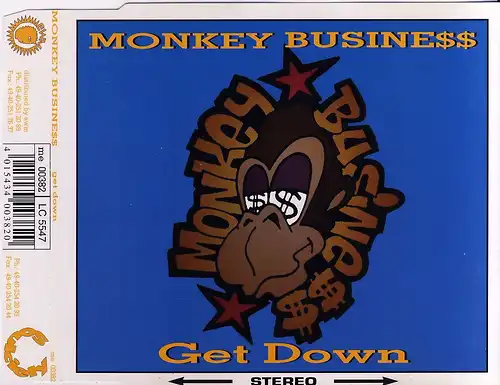 Monkey Business - Get Down [CD-Single]