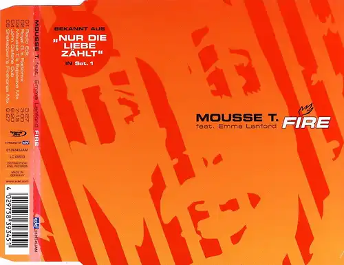 Mousse T. feat. Emma Lanford - Fire [CD-Single]