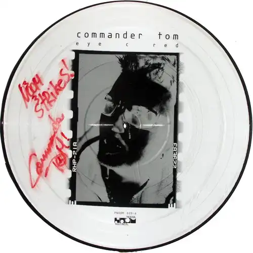 Commander Tom - Eye C Red Picture-Disc [12&quot; Maxi]