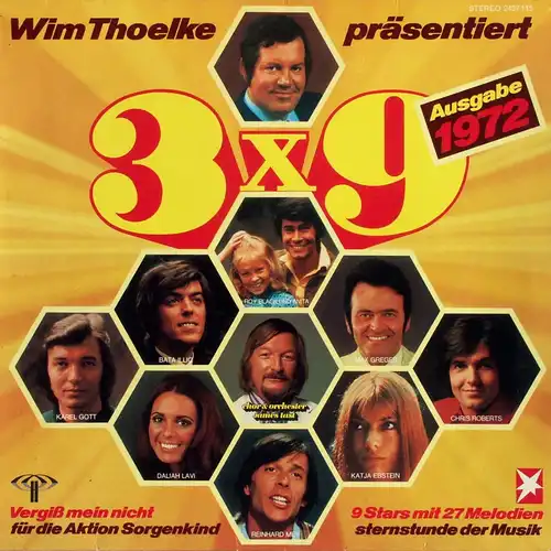 Various - 3x9 Édition 1972 [LP]