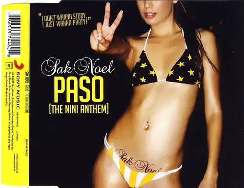 Noel, Sak - Paso (The Nini Anthem) [CD-Single]