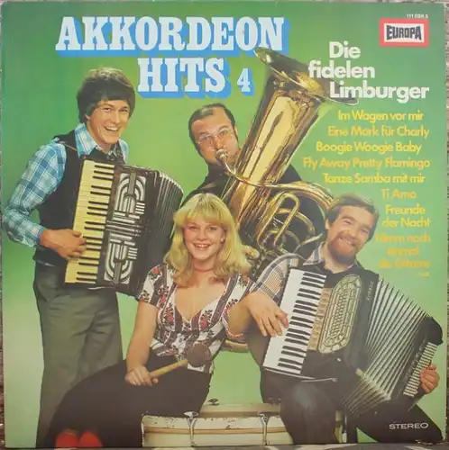 Fidelen Limburger - Accordéon Hits 4 [LP]