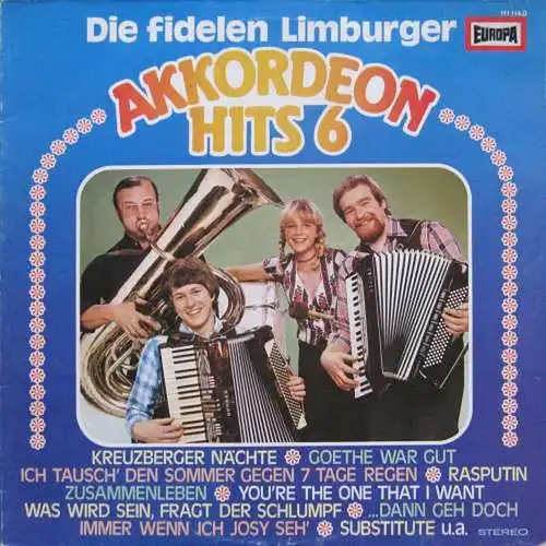 Fidelen Limburger - Akkordeon Hits 6 [LP]