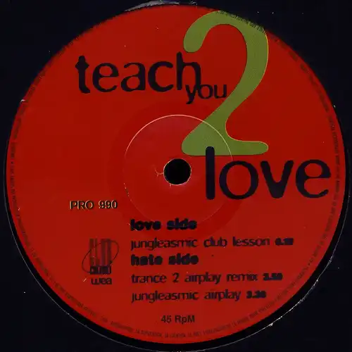 Zed feat. Fox - Teach You 2 Love [12" Maxi]