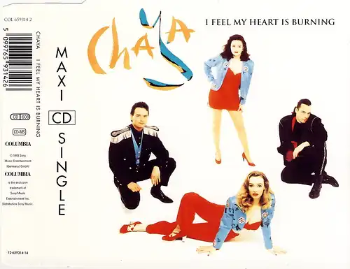 Chaya - I Feel My Heart Is Burning [CD-Single]