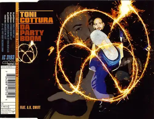 Cottura, Toni - Da Party boom [CD-Single]